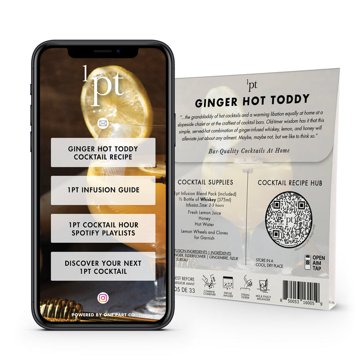 Ginger Hot Toddy Cocktail Pack