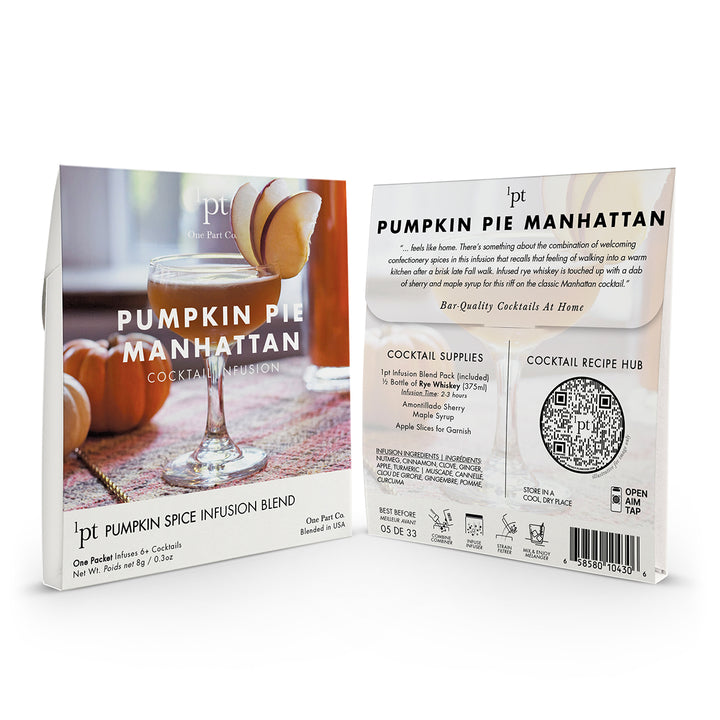 Pumpkin Pie Manhattan Cocktail Pack