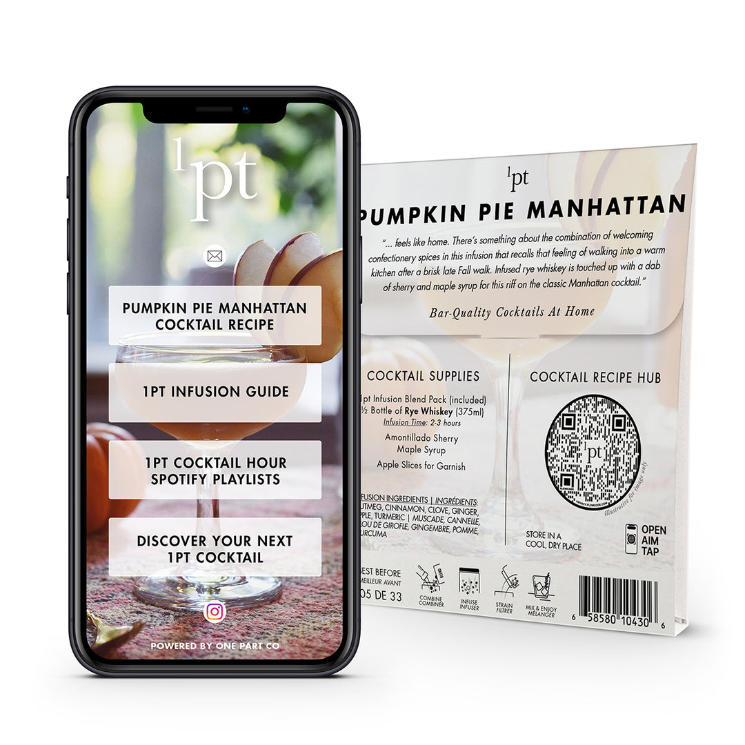 Pumpkin Pie Manhattan Cocktail Pack
