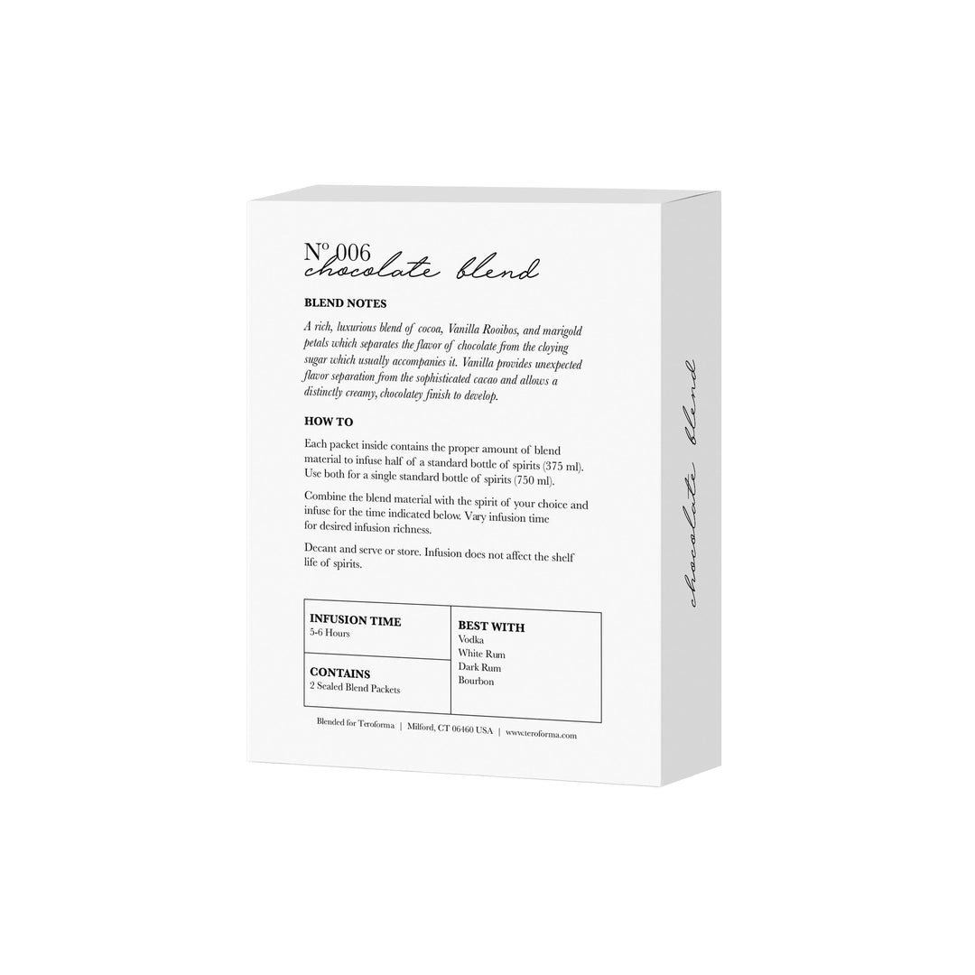 1pt Chocolate Blend Directions | Teroforma