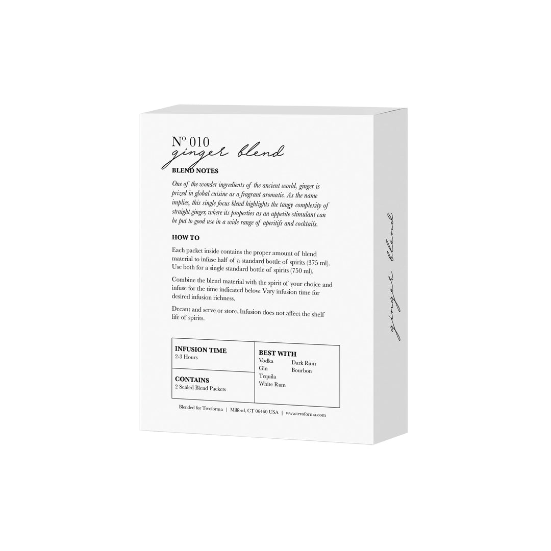 1pt Ginger Blend Directions | Teroforma