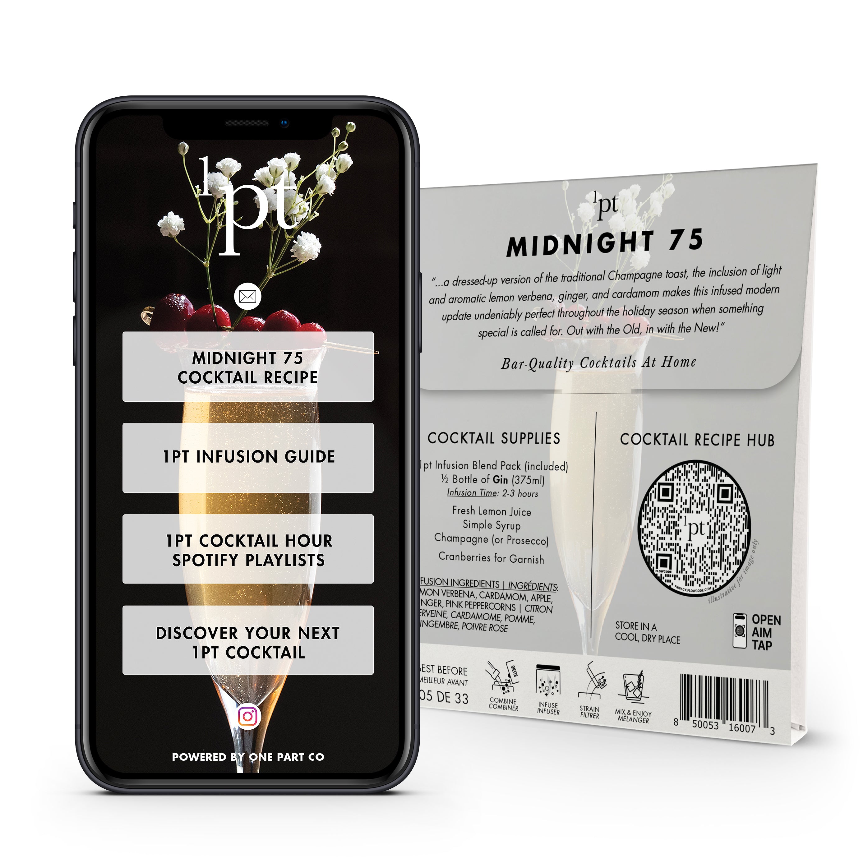 1pt Cocktail Infusion Pack | Midnight 75