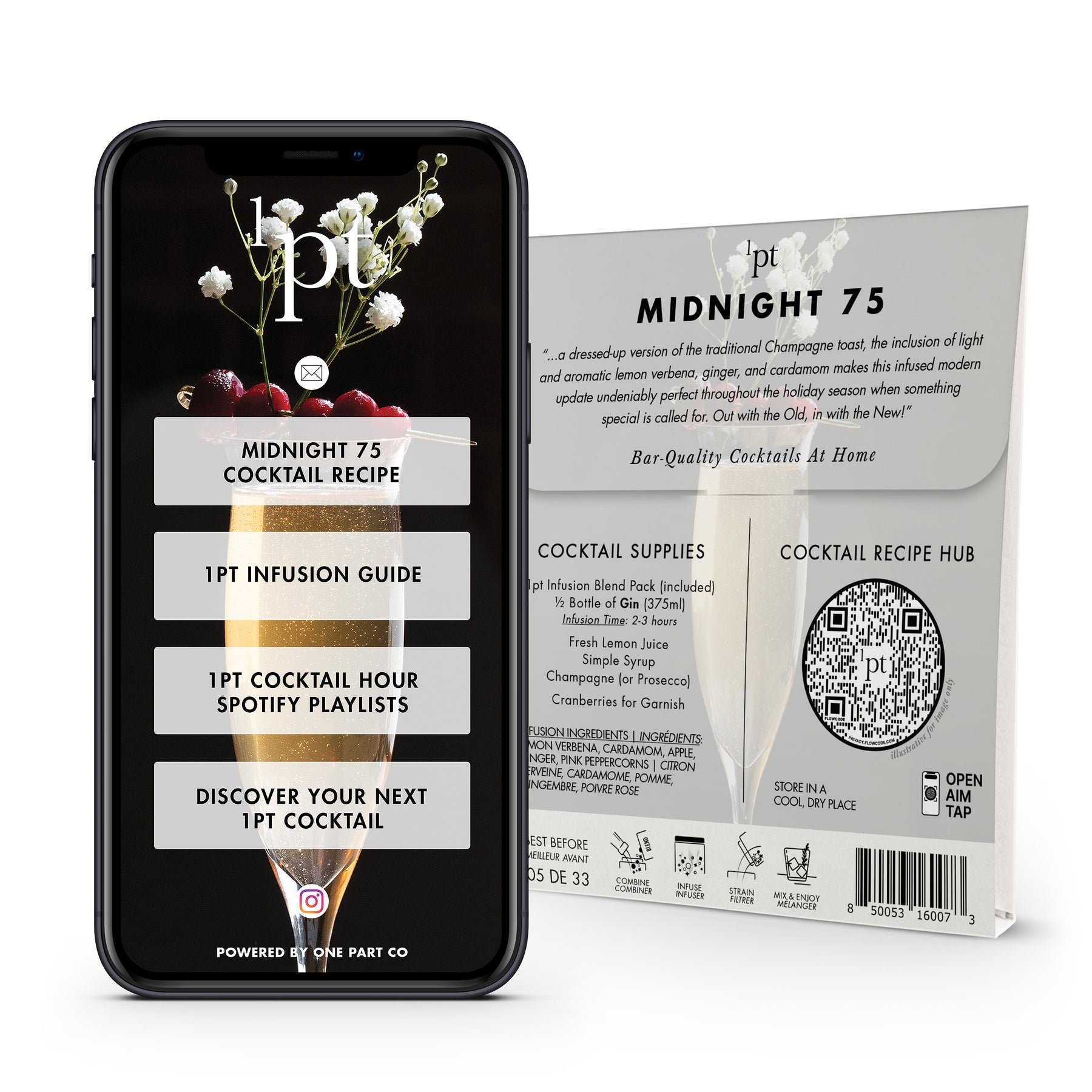 1pt Cocktail Infusion Pack 75 | Midnight