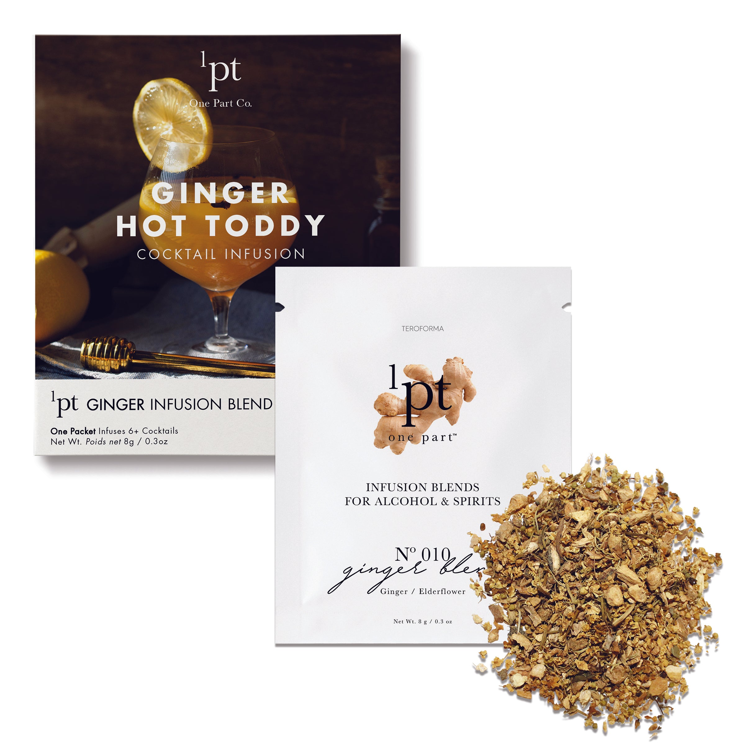 1pt Cocktail Infusion Pack | Ginger Hot Toddy