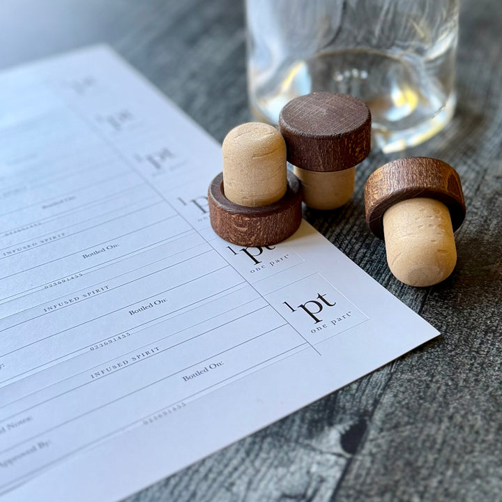 1pt Bar Bottle Cork & Label Kit [375ml]