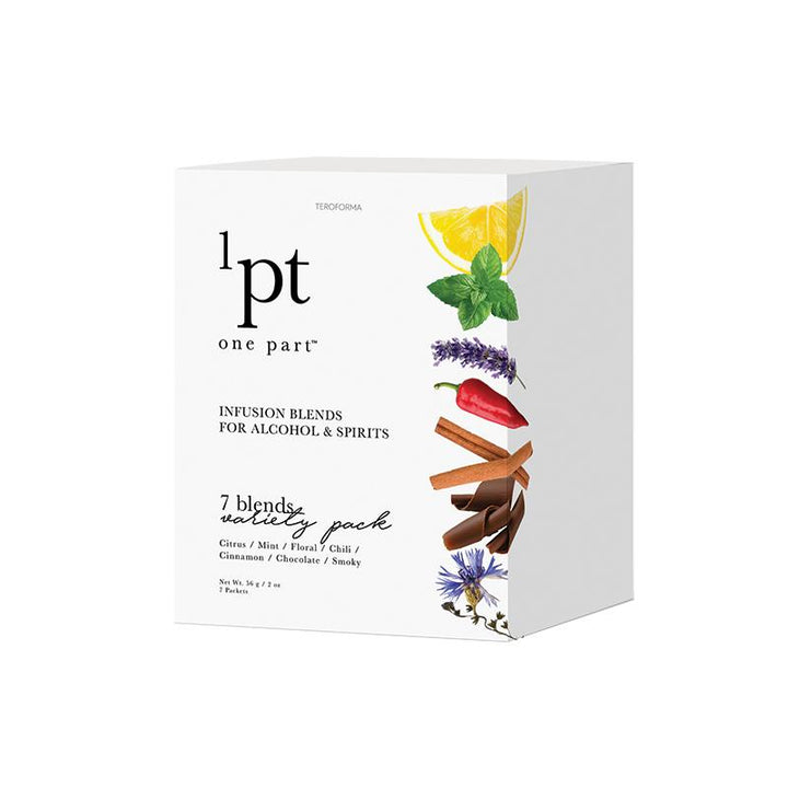 1pt Variety Pack Box Cover | Teroforma