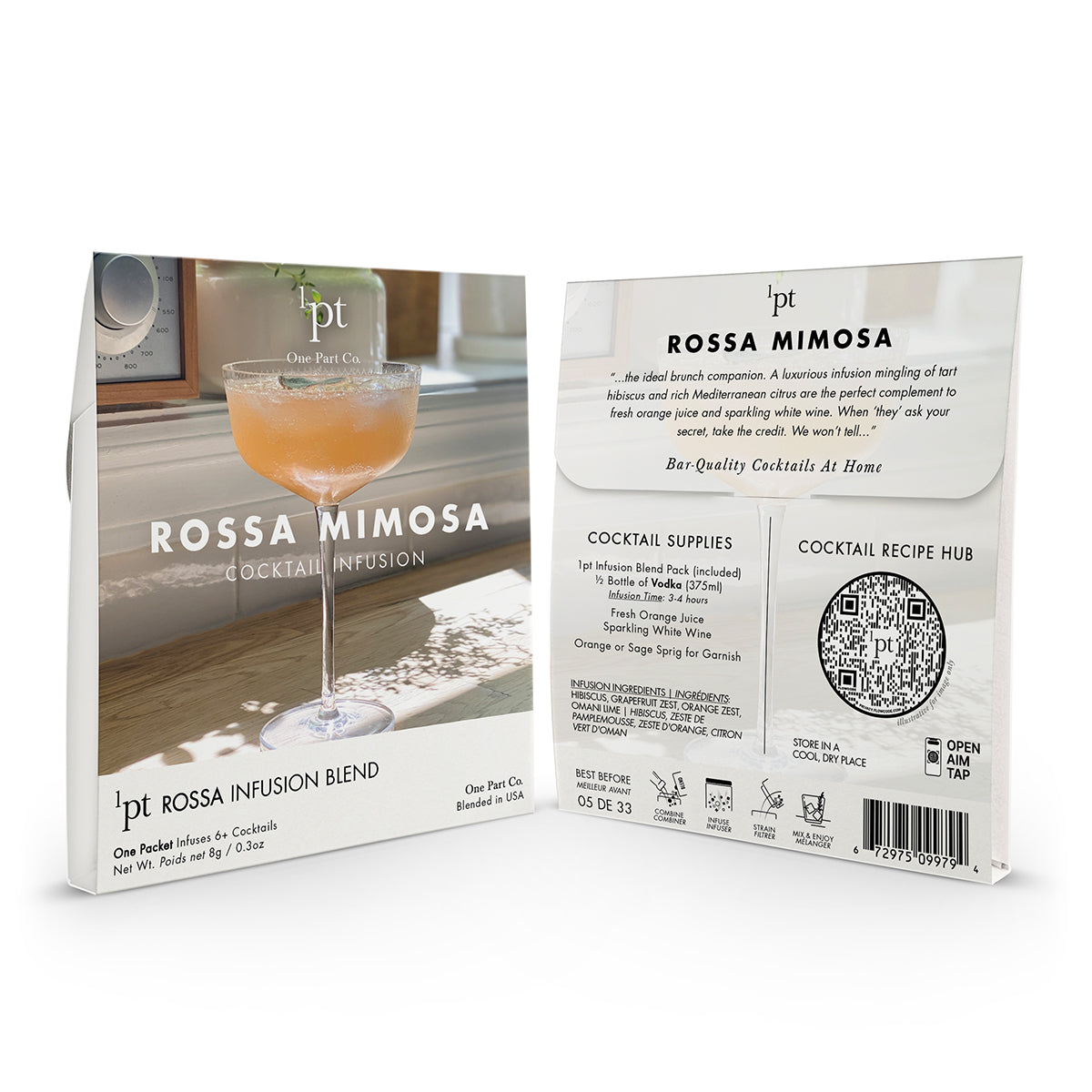 1pt Cocktail Infusion Pack | Rossa Mimosa